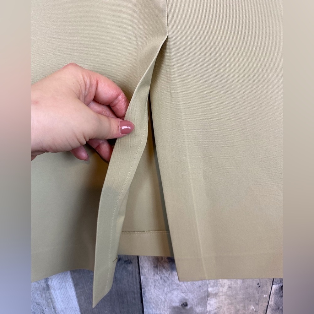 Prada Camel Pencil Skirt Size 46 - Picture 7 of 13